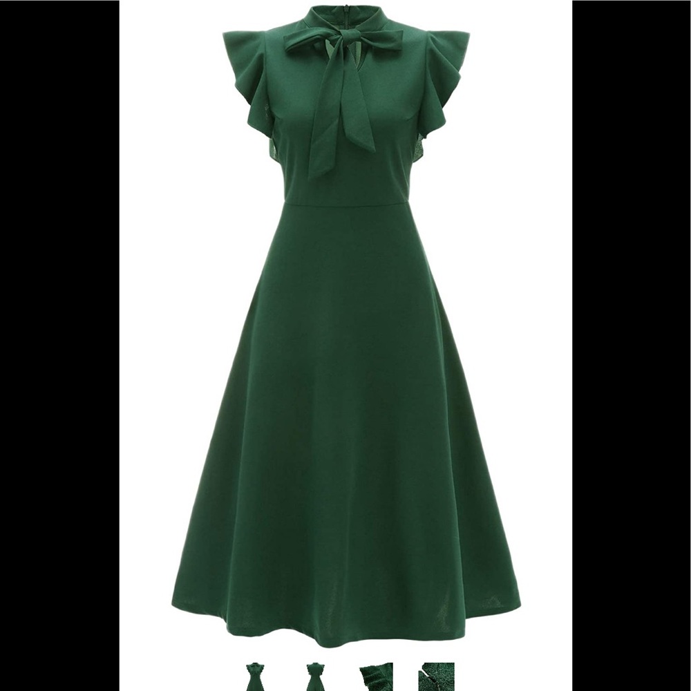 green dress 💚